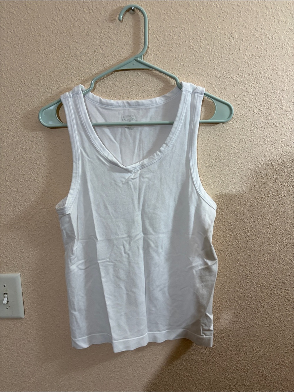French Laundry White Women's Tank Top